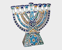 chandelier art juif