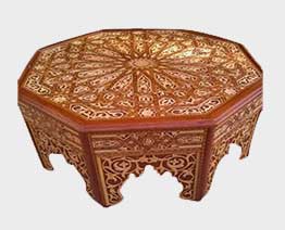 table artisanale marocaine